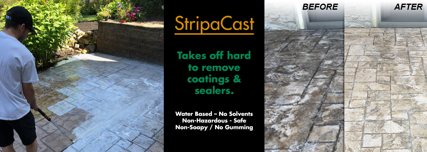 StripaCast - Takes off hard to remove coatings and sealers