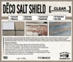 DECO Salt Shield Sealer 1 gal. (Shipping Incl.) Waterproofing concrete, spalling, concrete dusting, decreased permeability, reduces mildew growth, sidewalk damage, penetrating sealer
