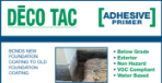 Deco Tac Adhesive 1 gal. (Shipping Incl.) Adhesive, Bond, Adhesion