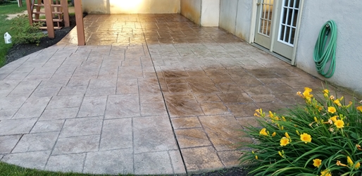 Travacast - Stamped Concrete, Glossy Look, Topical Sealer 1 gal. (shipping incl.) topical sealer, film forming sealer, acrylic sealer, stamped concrete sealer, glossy sealer, 